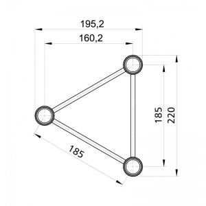 Alustage Al23050 - Kratownica 0,5 m