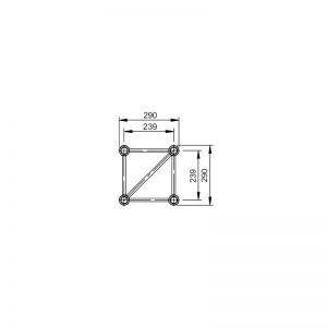 Alustage ALE34100 - Kratownica 1,0 m