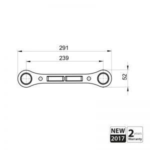 Alustage ALK32100 - Kratownica 1,0 m