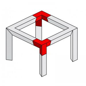 Alustage AL23C34 - Narożnik