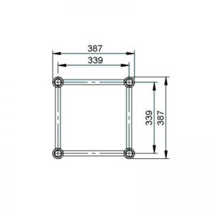 Alustage ALC44050 - Kratownica 0,5 m