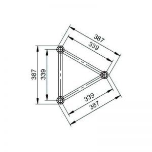 Alustage ALC43400 - Kratownica 4,0 m
