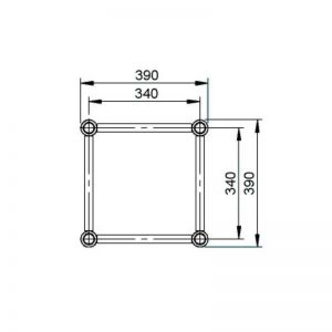 Alustage ALHD44150 - Kratownica 1,5 m