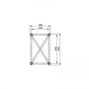 Alustage AL46200 - Kratownica 2,0 m