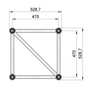 Alustage AL52250 - Kratownica 2,5 m