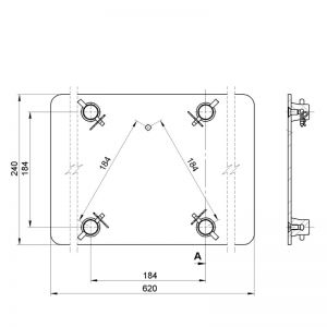 Alustage PDS 32 620X240 - Podstawa