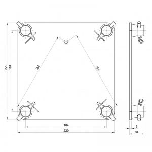 Alustage PDS 32 - Podstawa