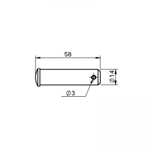 Alustage P-2 - Pin