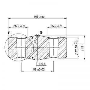 Alustage SZ07.01 - Sworzeń łączący