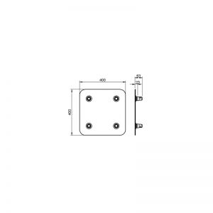 Alustage QUA GR-1 - Podstawa Czarna