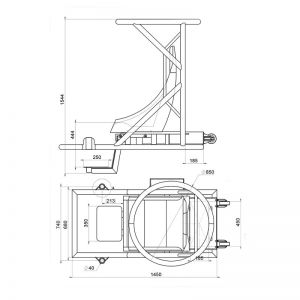 Alustage T-173 - FOTEL DLA FOLLOW SPOT