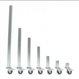 Alustage SLW NOGA STAŁA NA KOŁACH 40cm