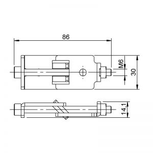 Alustage SCD-24 - Klamra zaciskająca