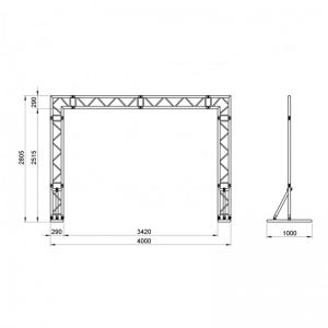 Alustage T-109 - BRAMKA DUO