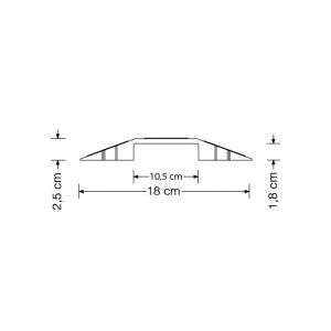 Alustage ALCC113 - Najazd kablowy