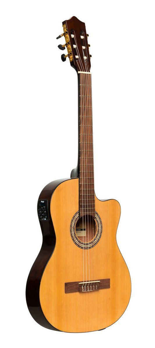 Stagg SCL60 TCE-NAT - gitara elektro-klasyczna Stagg SCL60 TCE-NAT - gitara elektro-klasyczna