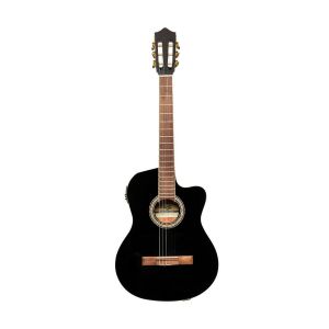 Stagg SCL60 TCE-BK - gitara elektro-klasyczna