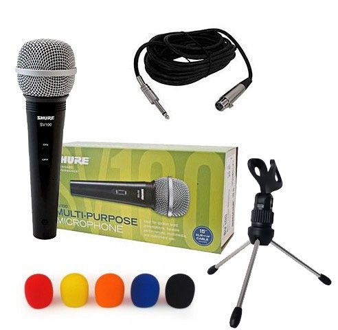 Shure SV 100 - mikrofon dynamiczny + akcesoria