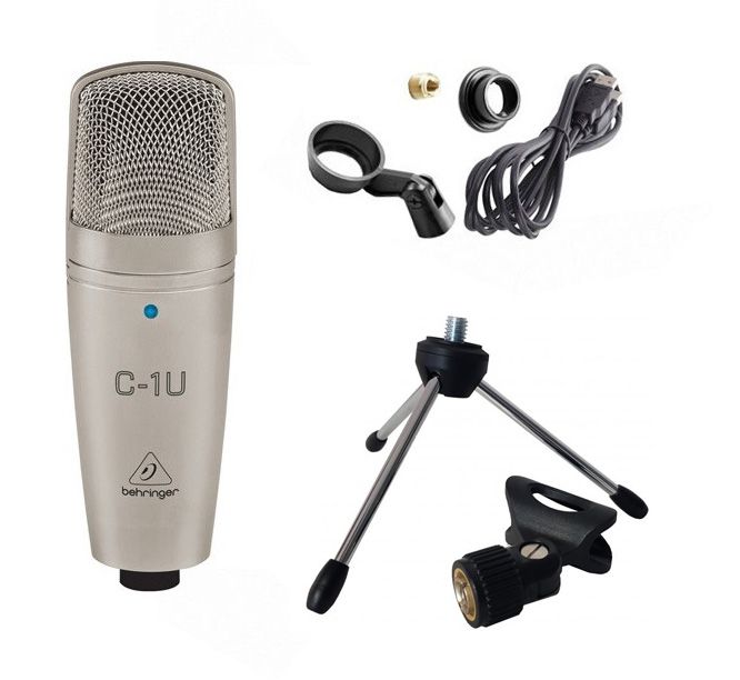 Behringer C-1U - mikrofon pojemnościowy + statyw