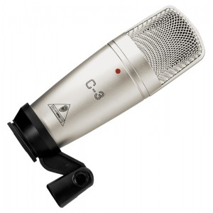 Behringer C-3 - studyjny mikrofon pojemnościowy + statyw