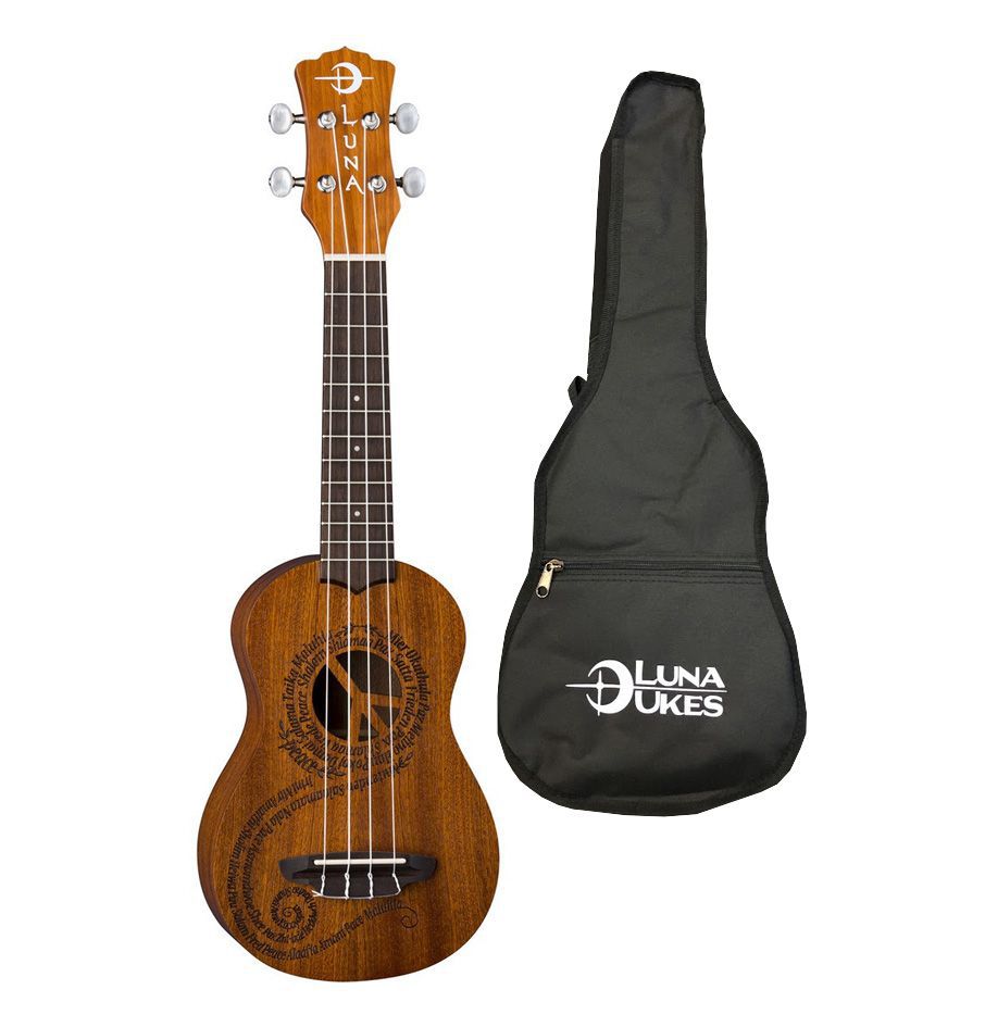 Luna Uke Maluhia Peace Soprano - ukulele sopranowe