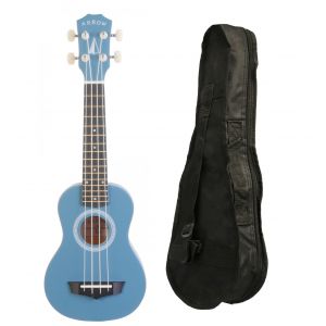 Arrow PB10 BL Soprano Blue - ukulele sopranowe z pokrowcem