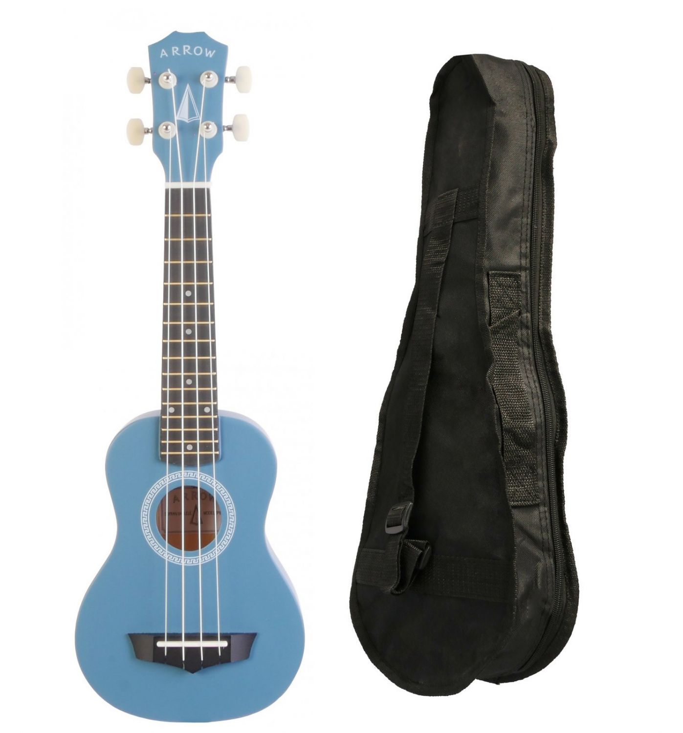 Arrow PB10 BL Soprano Blue - ukulele sopranowe z pokrowcem