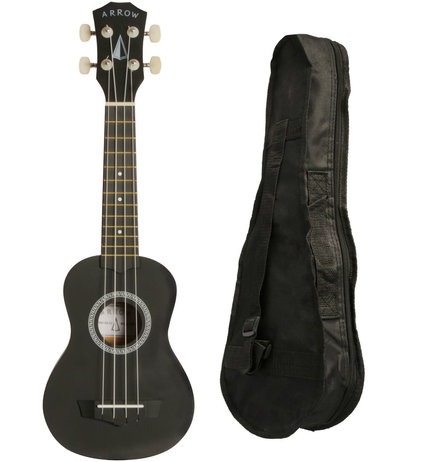 Arrow PB10 BK Soprano Black - ukulele sopranowe z pokrowcem