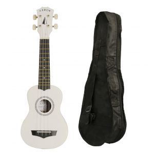 Arrow PB10 WH white - ukulele sopranowe z pokrowcem