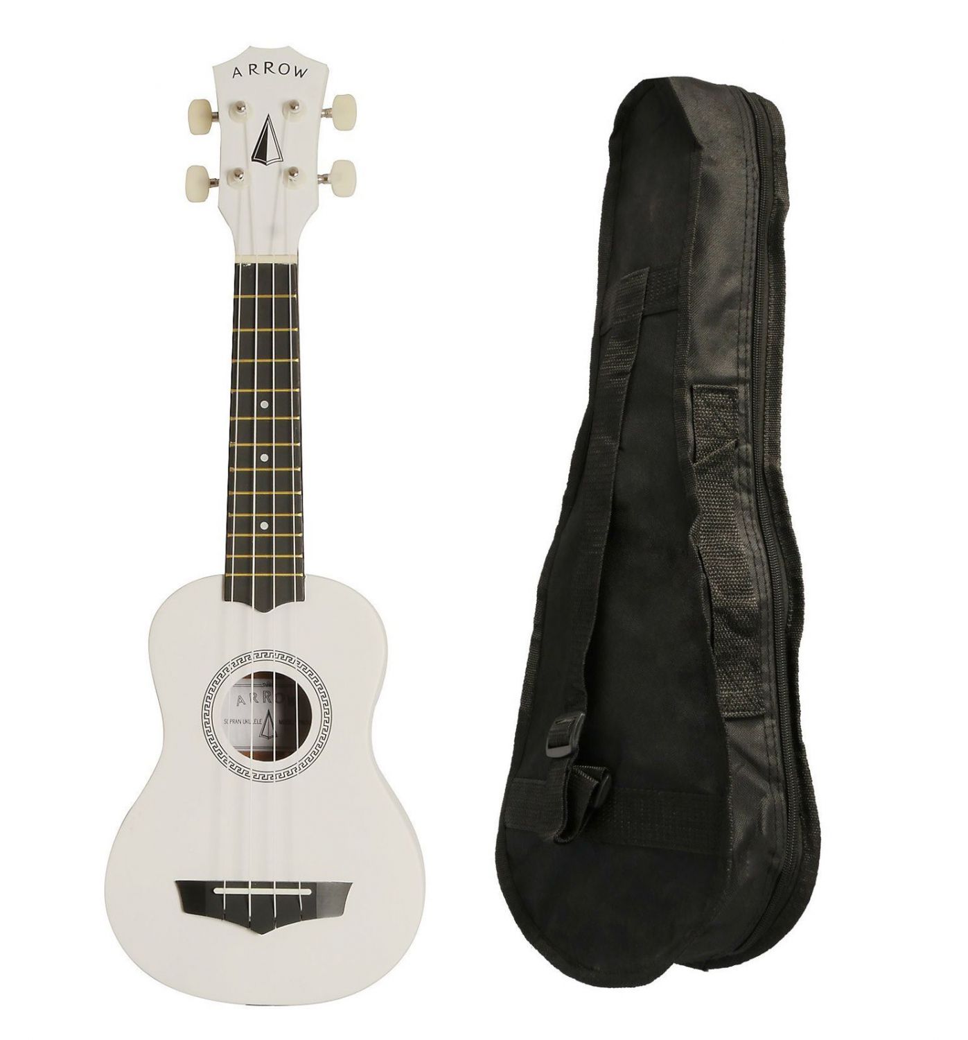 Arrow PB10 WH white - ukulele sopranowe z pokrowcem