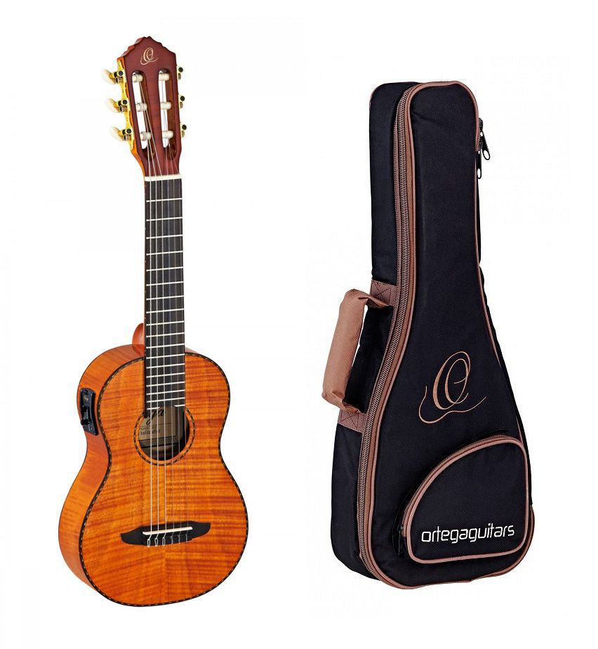 Ortega RGLE18FMH - guitarlele z pokrowcem