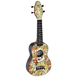 Ortega K2-VP Keiki Vodoo Puppet - ukulele sopranowe - WYPRZEDAŻ 1  szt