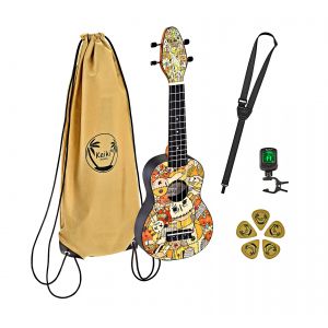 Ortega K2-VP Keiki Vodoo Puppet - ukulele sopranowe - WYPRZEDAŻ 1  szt