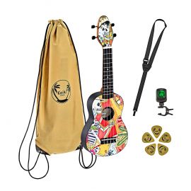 Ortega K2-EM Keiki El Muerto ukulele sopranowe