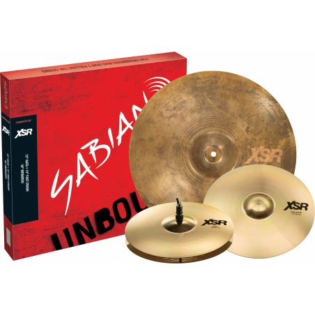 SABIAN XSR 5003 COM (B) talerze (zestaw)