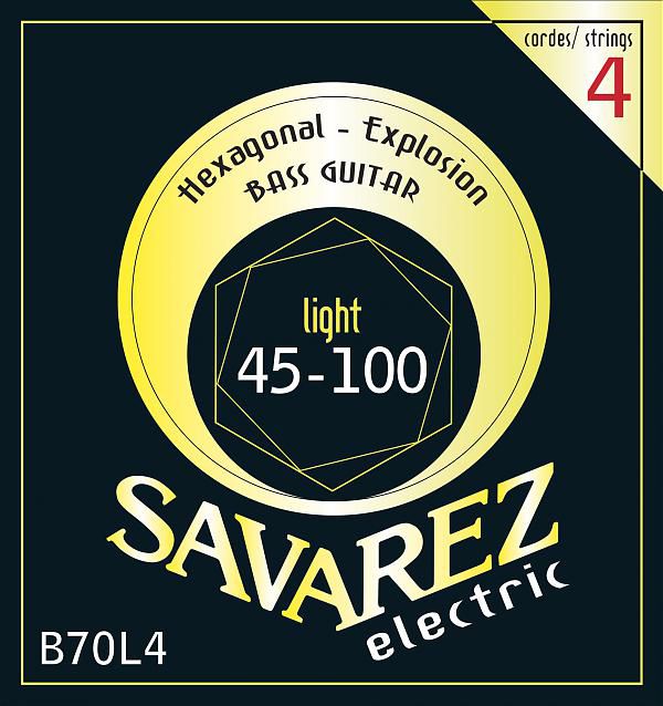 SAVAREZ SA B70 L4 komplet strun do basu elektrycznego SAVAREZ SA B70 L4 komplet strun do basu elektrycznego
