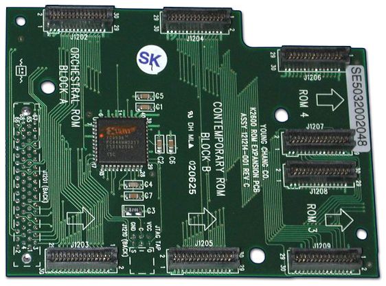 KURZWEIL RMB 2600 karta rozszerzeń do syntezatora KURZWEIL RMB 2600 karta rozszerzeń do syntezatora