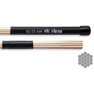 VIC FIRTH RUTE606 miotełka do zestawu perkusyjnego