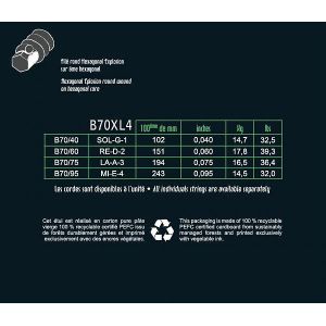 SAVAREZ SA B70 XL4 komplet strun do basu elektrycznego