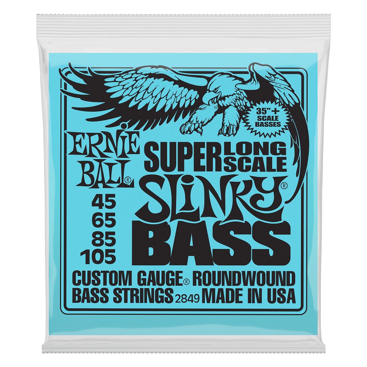 ERNIE BALL EB 2849 komplet strun do basu elektrycznego ERNIE BALL EB 2849 komplet strun do basu elektrycznego