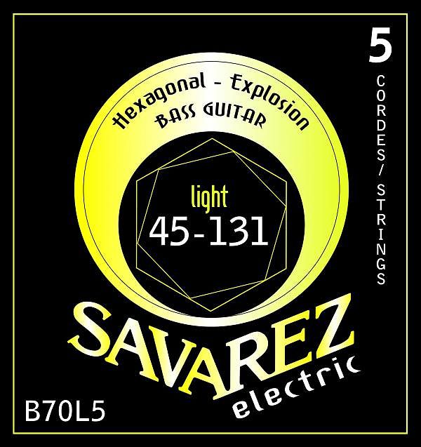 SAVAREZ SA B70 L5 komplet strun do basu elektrycznego SAVAREZ SA B70 L5 komplet strun do basu elektrycznego