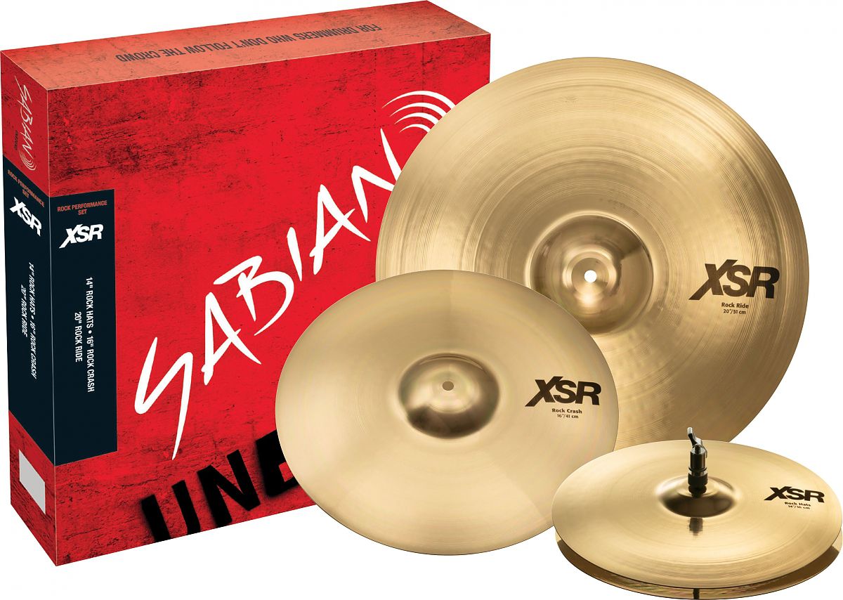 SABIAN XSR 5009 (B) talerze (zestaw)