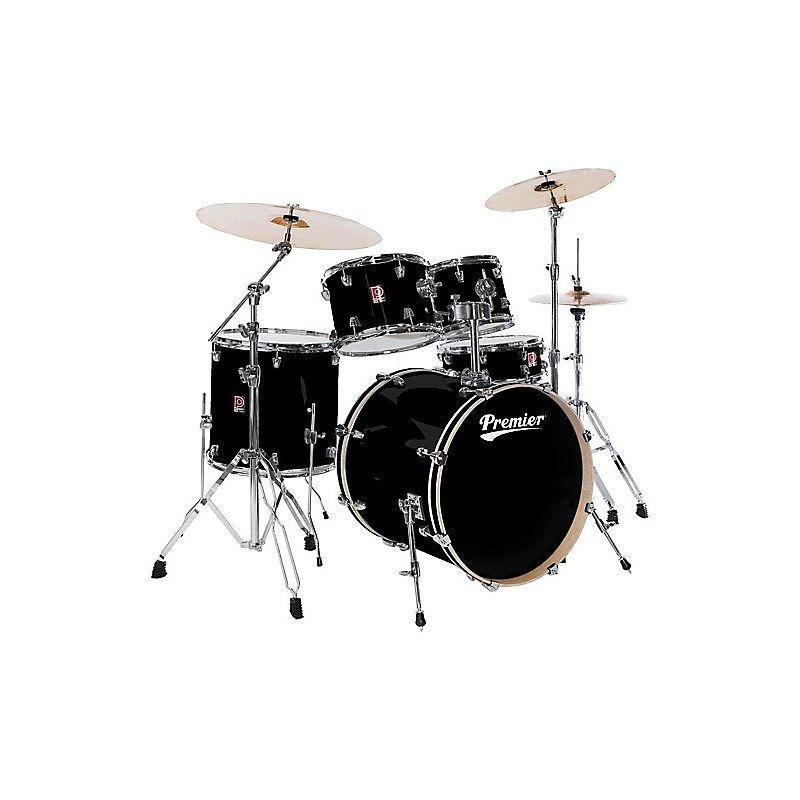 PREMIER POWERHOUSE M ROCK 22 (BK) zestaw perkusyjny z hardware'm PREMIER POWERHOUSE M ROCK 22 (BK) zestaw perkusyjny