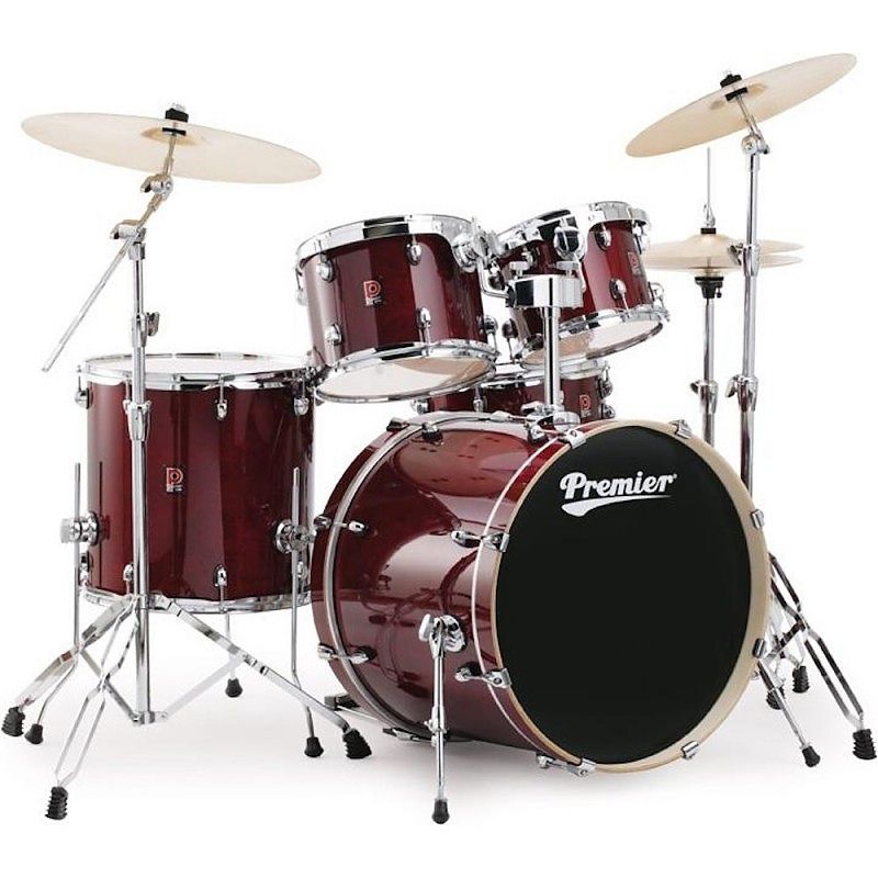 PREMIER POWERHOUSE M ROCK 22 (WR) zestaw perkusyjny z hardware'm PREMIER POWERHOUSE M ROCK 22 (WR) zestaw perkusyjny