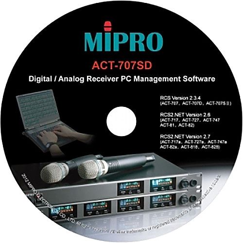 MIPRO ACT 707 SD (DVU) program sterujący MIPRO ACT 707 SD (DVU) program sterujący
