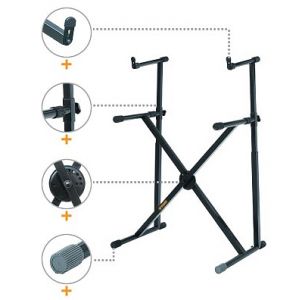 HERCULES KS 210 B statyw do instrumentów klawiszowych