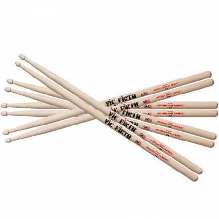 VIC FIRTH 7A + 7A 4Pack pałki do zestawów perkusyjnych