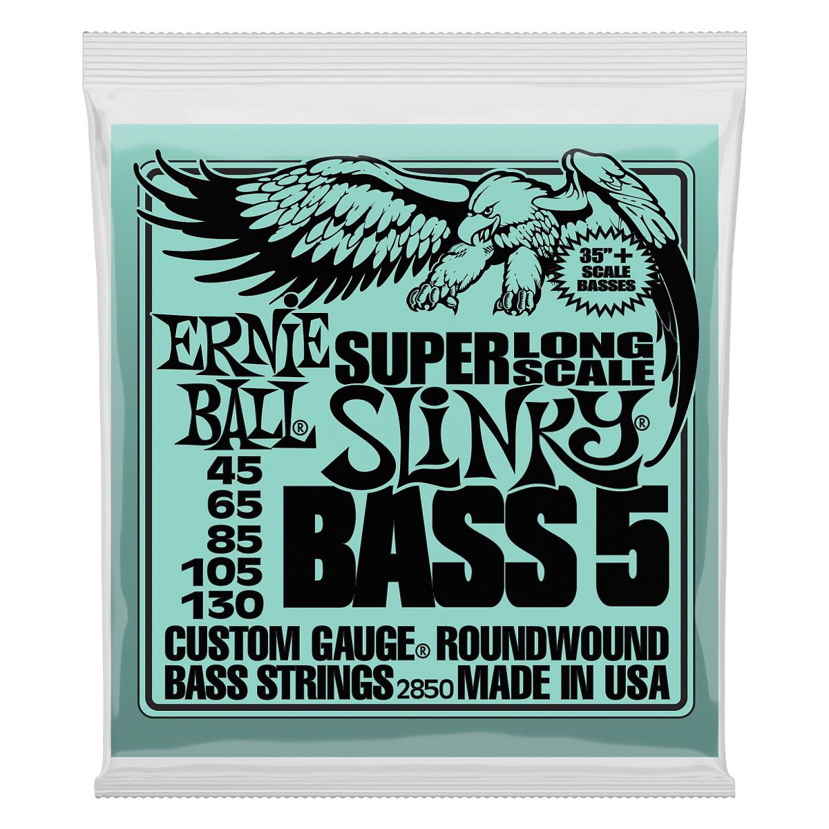 ERNIE BALL EB 2850 komplet strun do basu elektrycznego ERNIE BALL EB 2850 komplet strun do basu elektrycznego
