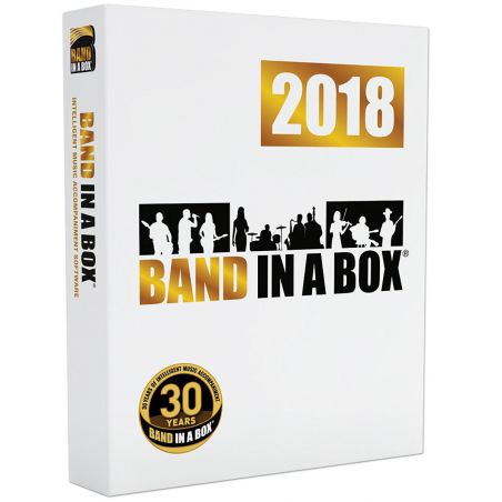 ‌PG Music Band-in-a-Box MegaPAK 2018 PL dla Windows BOX
