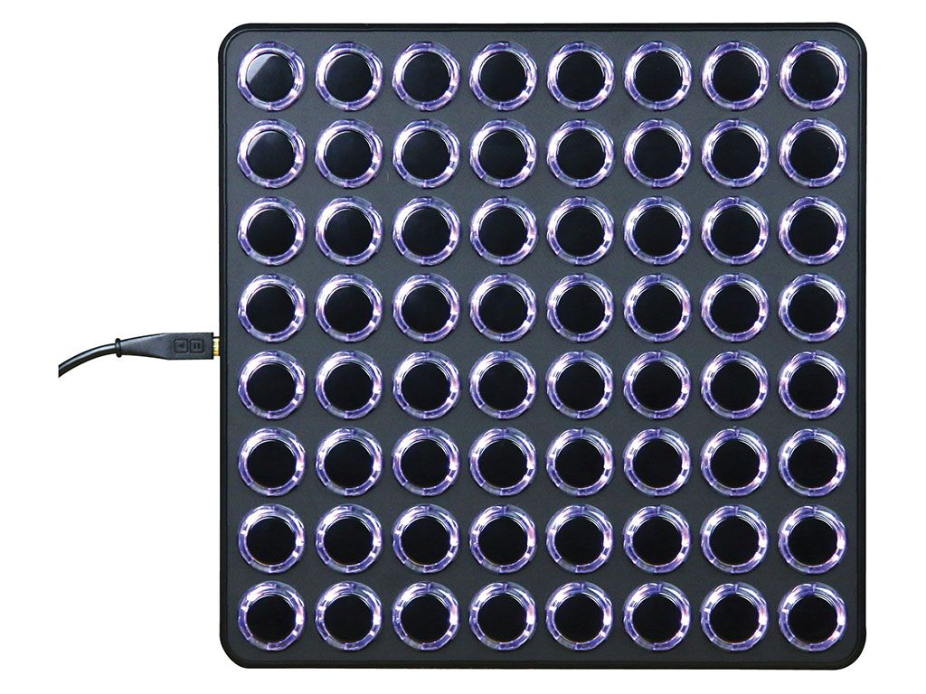 DJ TECHTOOLS- MIDI FIGHTER 64 BLACK DJ TECHTOOLS- MIDI FIGHTER 64 BLACK